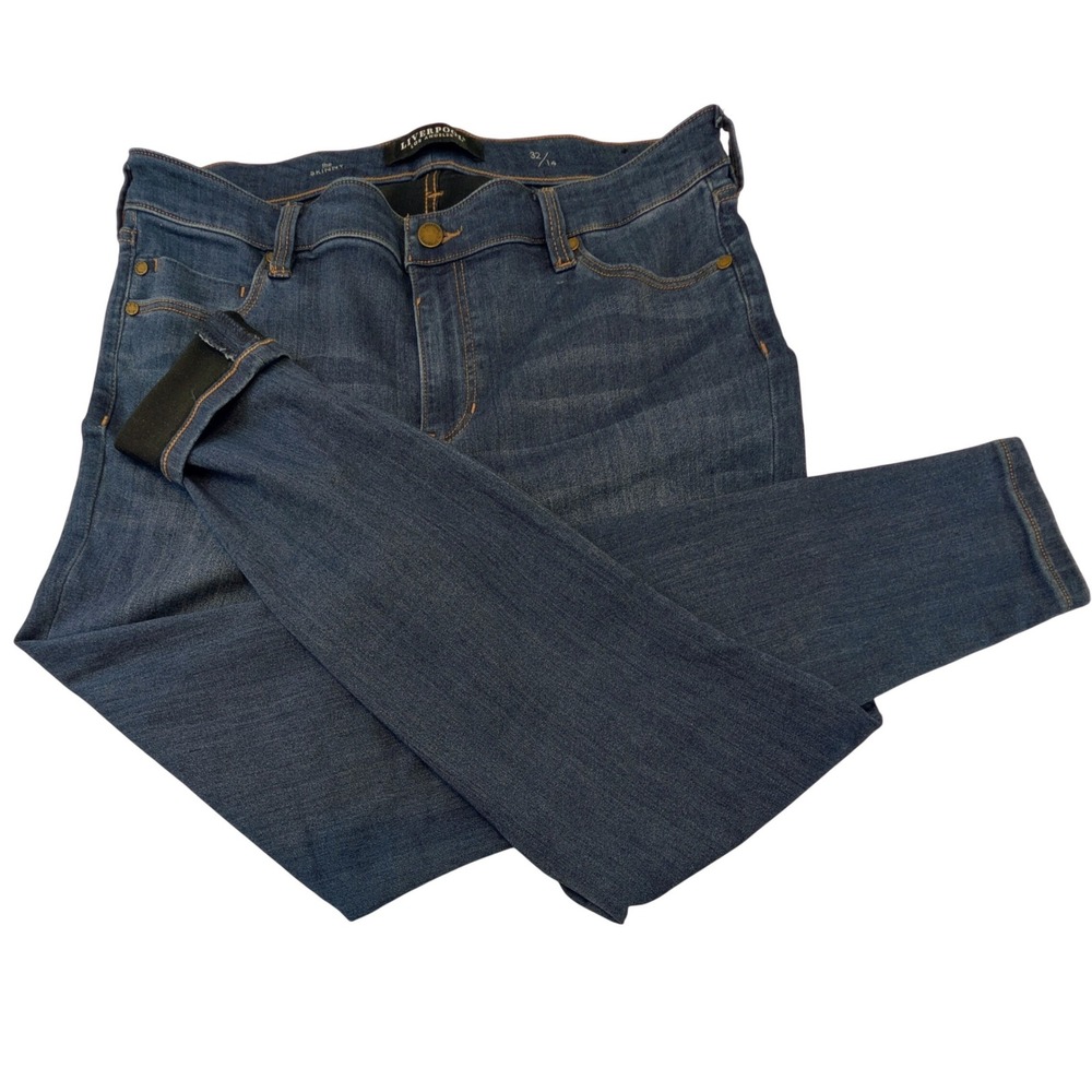 Liverpool Los Angeles The Skinny Jeans San Andreas Dark Blue 32/14 LM2000F64‎